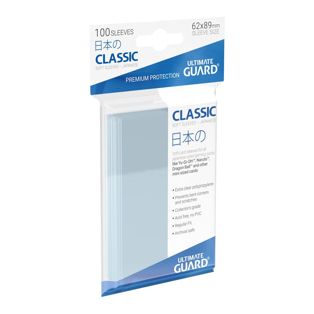 Ultimate Guard Classic Sleeves (100) - Japanese Size