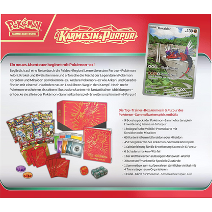 Karmesin & Purpur Top-Trainer Box [DE]