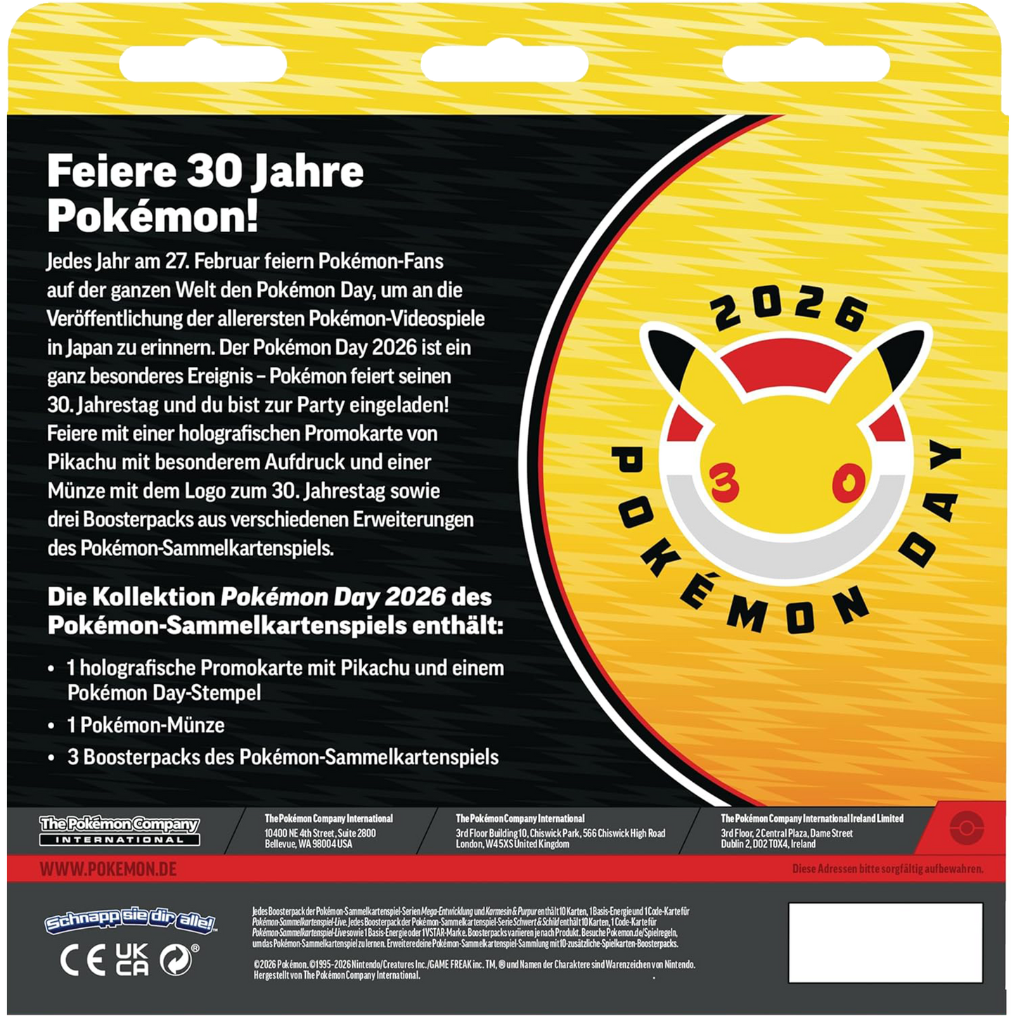 Pokemon Day 2026 Kollektion