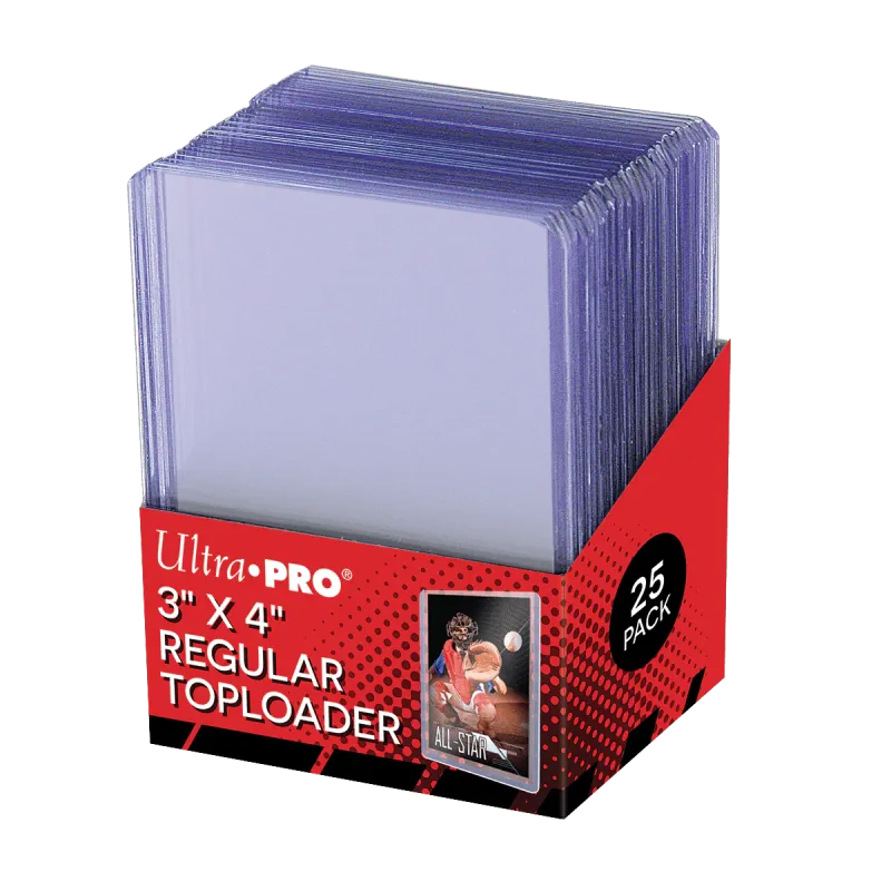 Ultra Pro - 3" x 4" Clear Regular Toploader (25/Pack)
