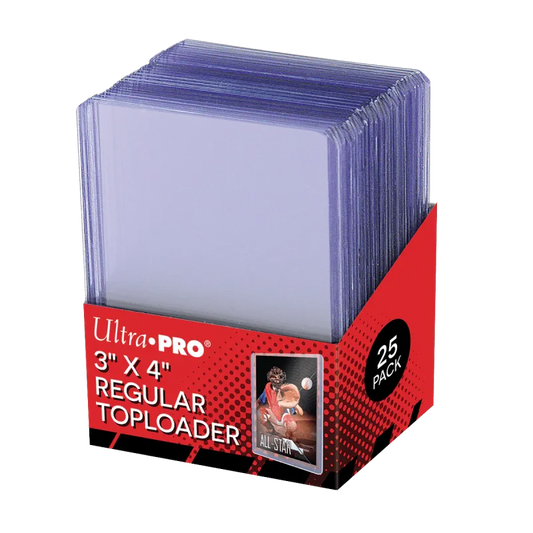 Ultra Pro - 3" x 4" Clear Regular Toploader (25/Pack)