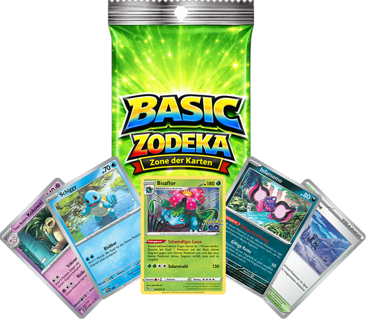 BASIC - 50 verschiedene Pokémon Karten