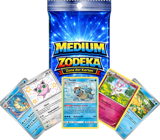 MEDIUM - 50 verschiedene Pokemon Karten