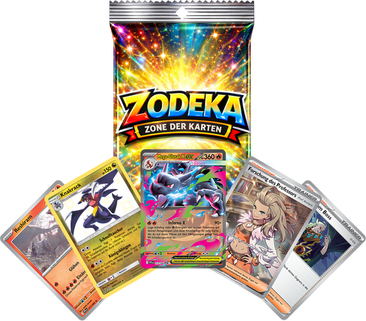 ZODEKA - 101 verschiedene Pokemon Karten